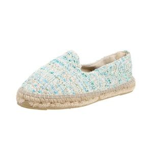 Manebi Tweed Pattern Espadrilles